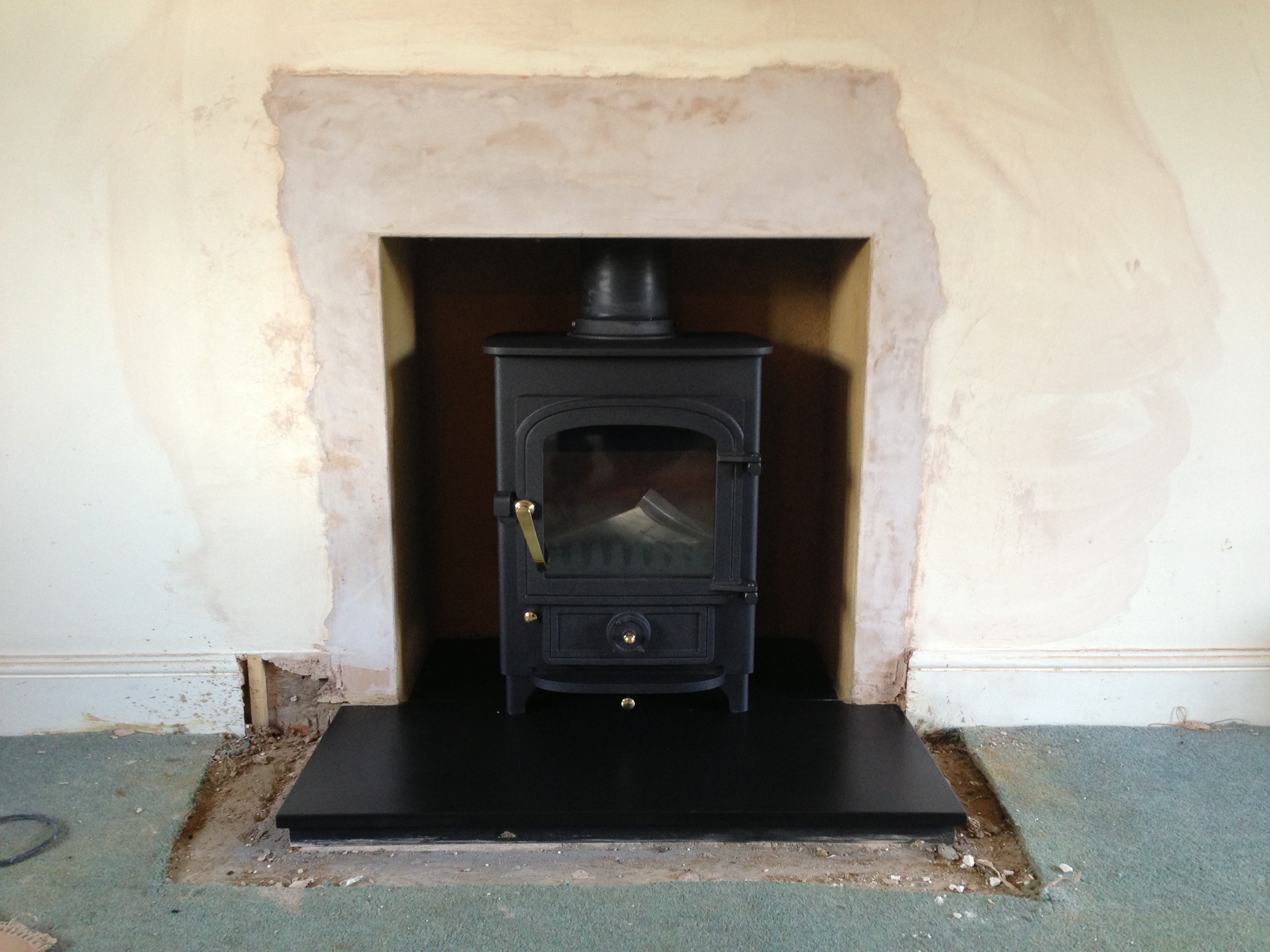 Stove install